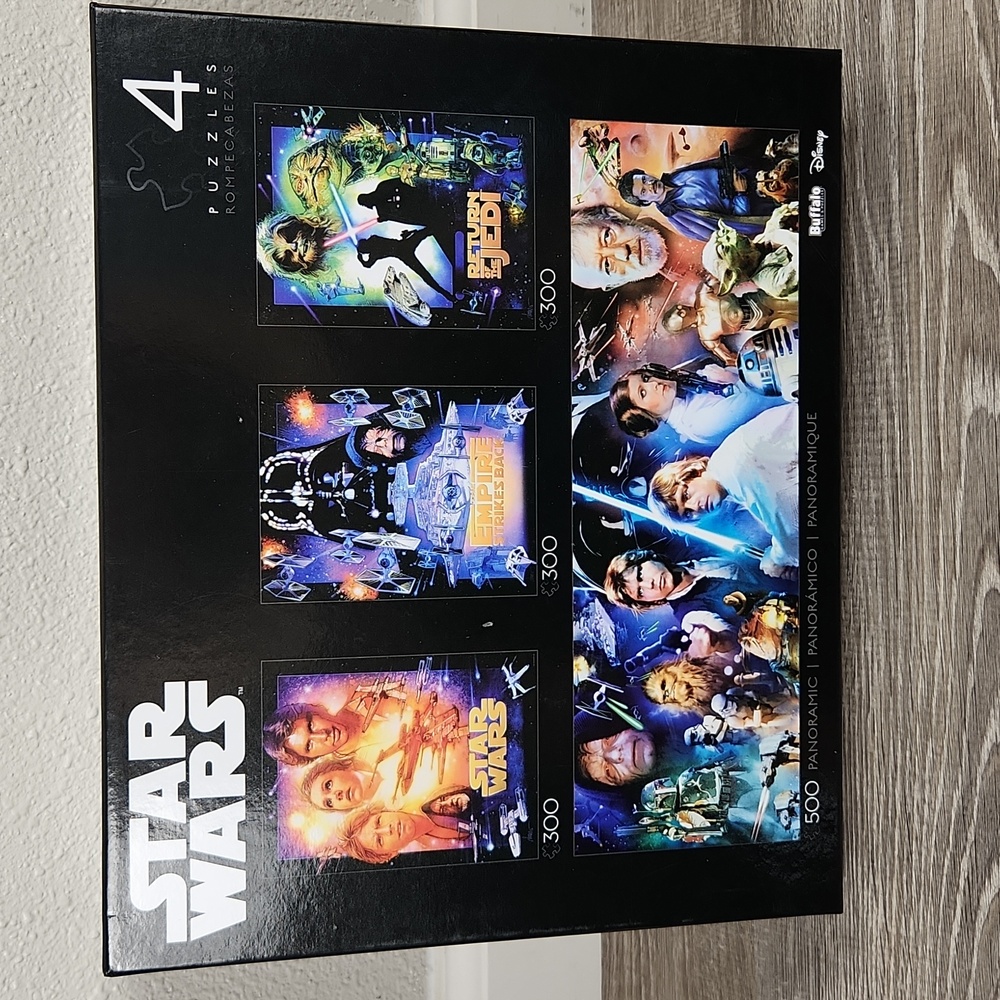 Star Wars Collector's Edition 4-in-1 Jigsaw Puzzle